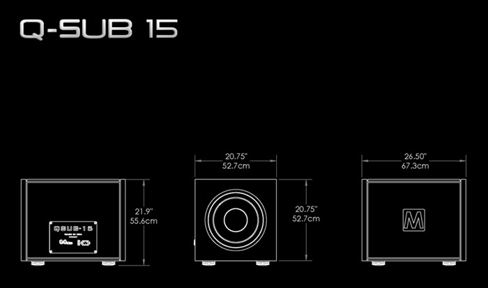 Magico Q-Sub 15低音炮 Magico Q-Sub 15低音炮